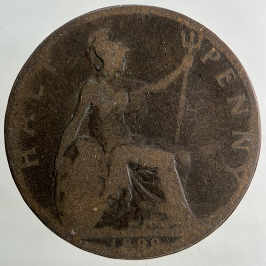 1899 Victoria Half - Penny Coin | Collectable Grade