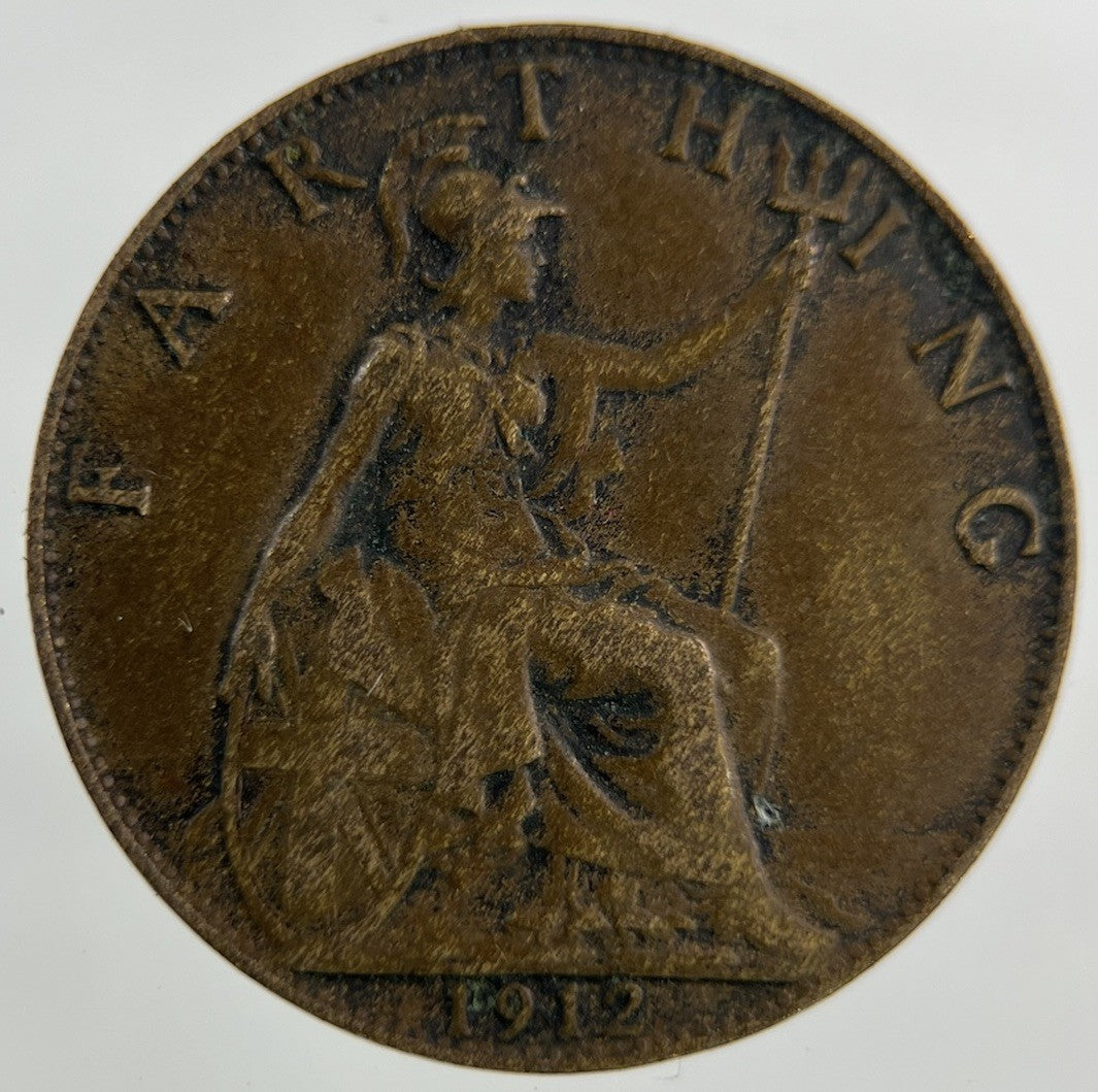 1912 George V Farthing Coin | Collectable Grade