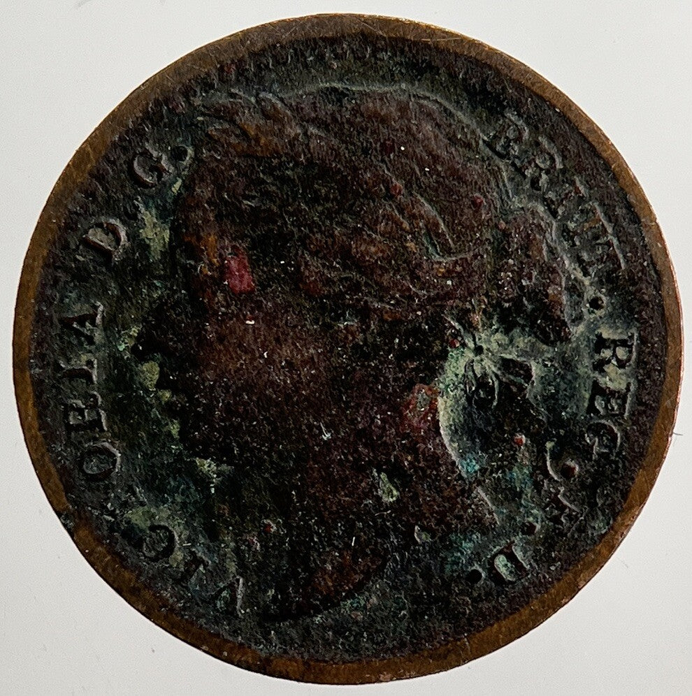 1885 Victoria 1/3 One Third Farthing Coin | Collectable Grade | a5037