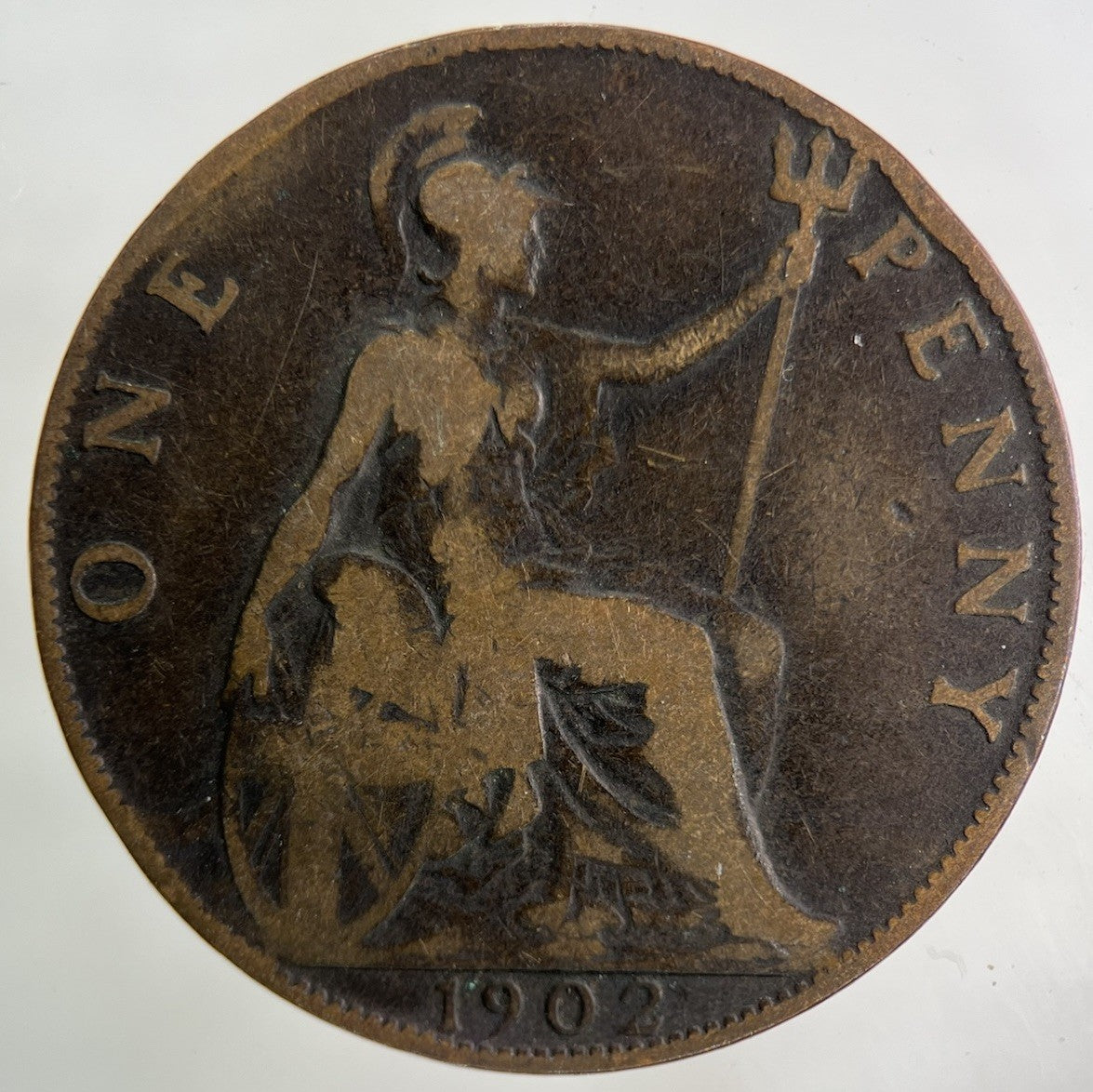1902 Edward VII One Penny Coin | Collectable Grade