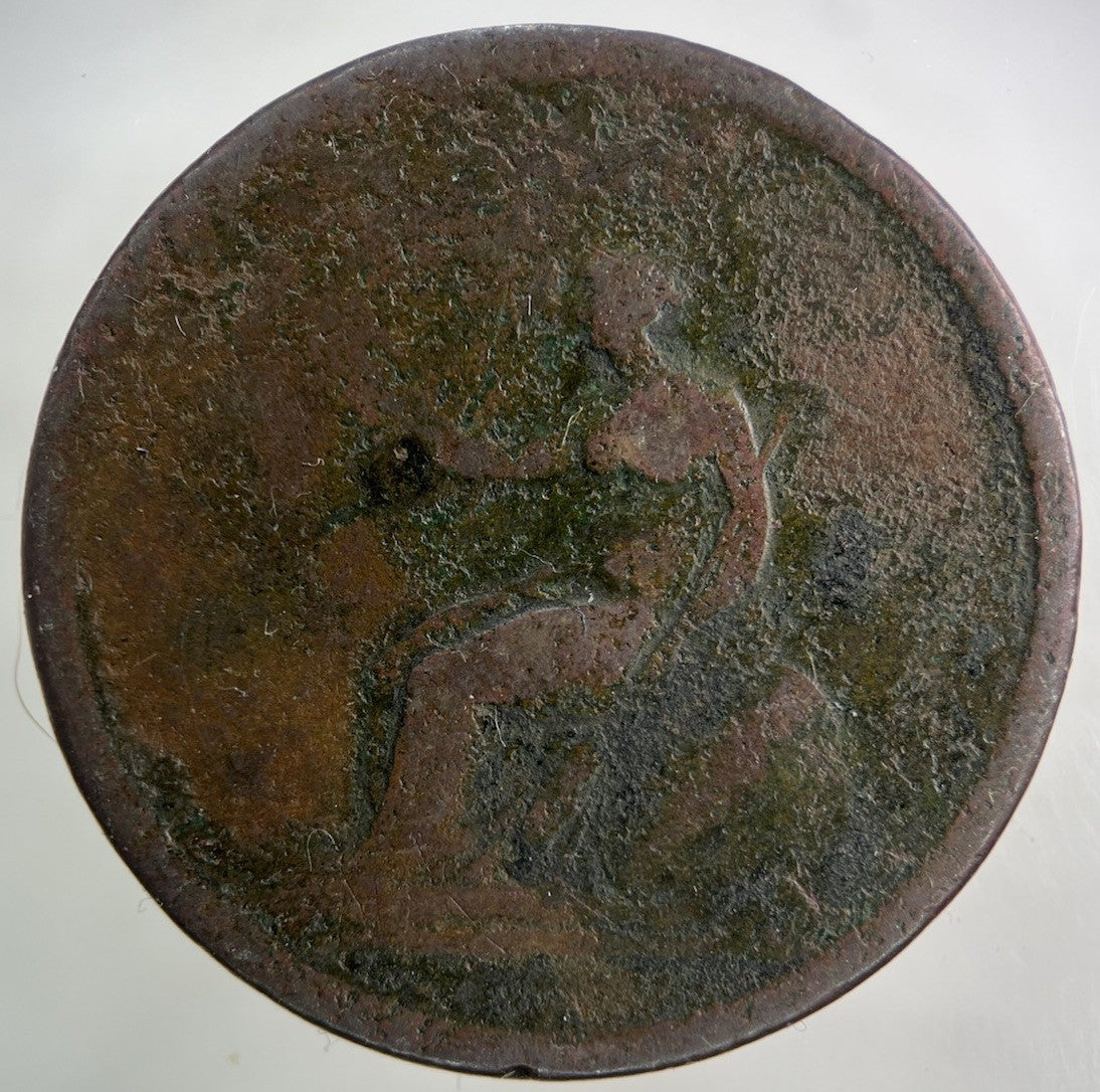 1806 George III 3rd One Penny Coin | Fair Grade