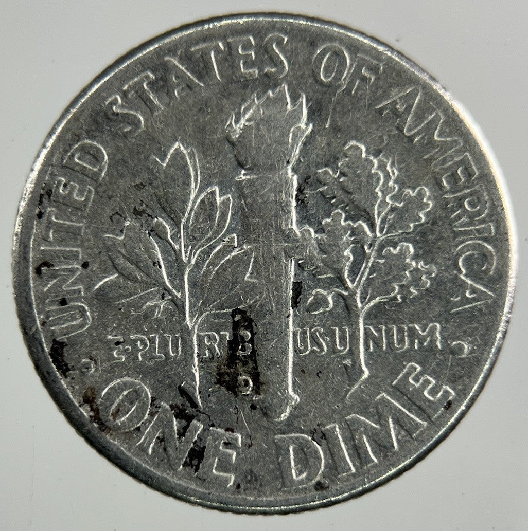 1962 - D US USA Roosevelt Dime Silver Coin | Collectable Grade