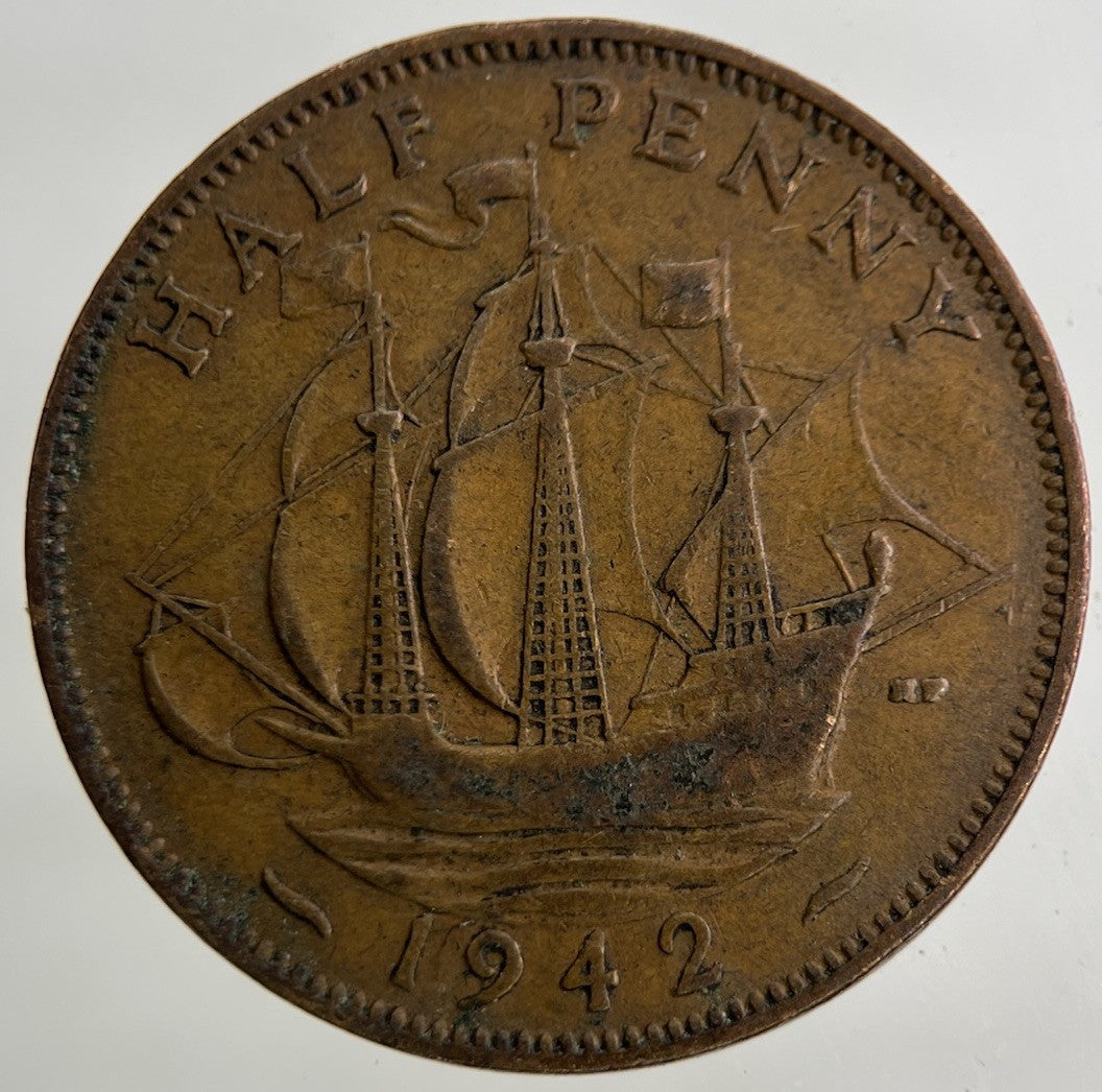 1942 George VI Half - Penny Coin | Collectable Grade