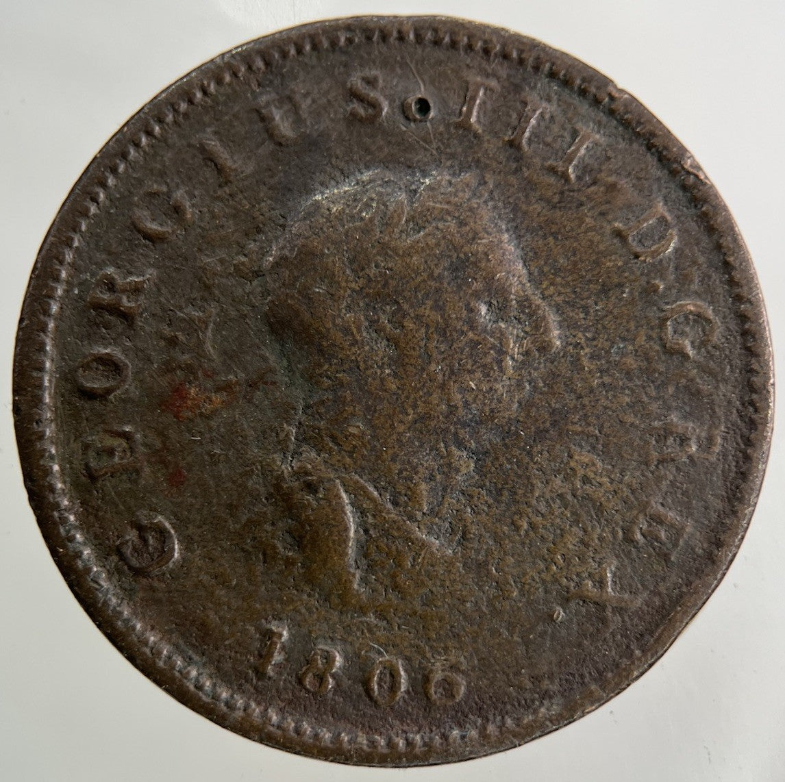 1806 George III 3rd Half - Penny Coin | Collectable Grade