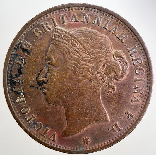 1881 Jersey 1/12th One - Twelfth - Of - A - Shilling Coin | Very High Grade