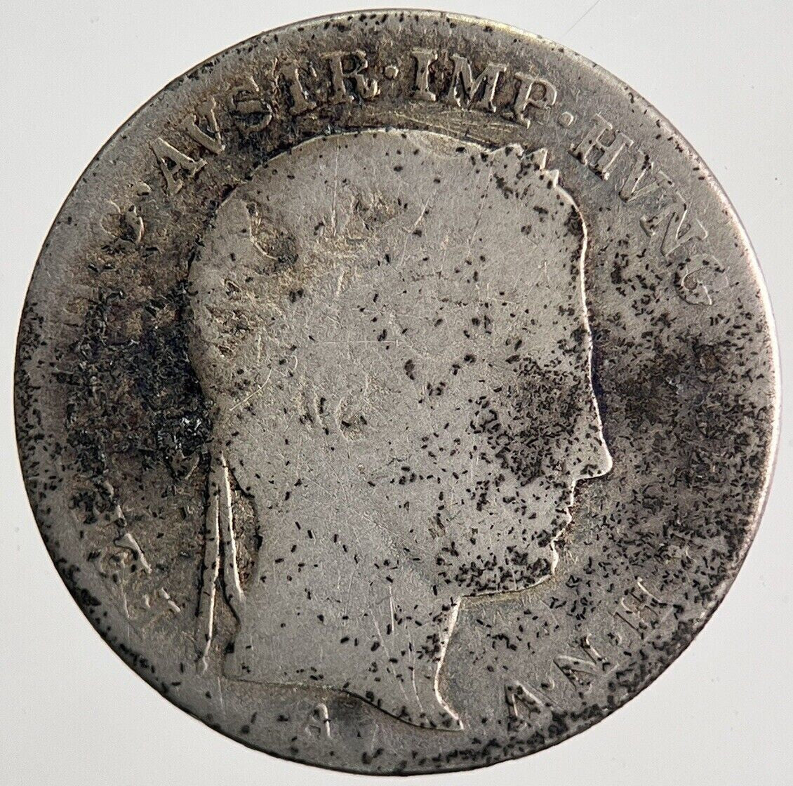 1845 Austria 3 Kreuzer Ferdinand Coin | Fine Collectable Grade | a6708