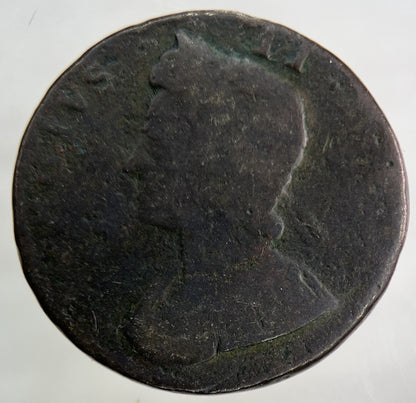 1734 George II 2nd Half - Penny Coin | Collectable Grade