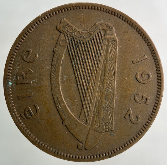 1952 Irish One Penny Coin | Very High Grade