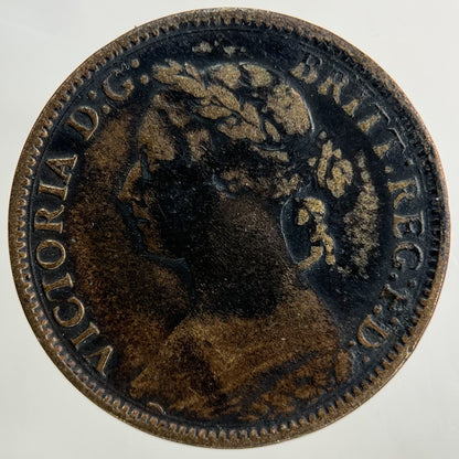 1891 Victoria Farthing Coin | Collectable Grade
