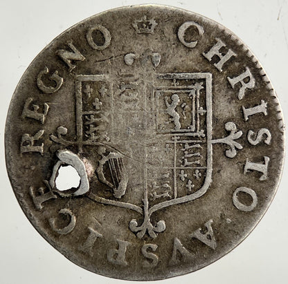 1660 - 1685 Charles II 2nd Maundy Four - Pence Silver Coin | Fine Collectable Grade