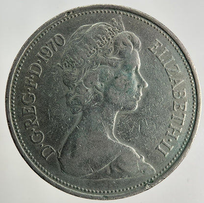 1970 Elizabeth II 2nd 10p Ten - Pence Coin | Collectable Grade