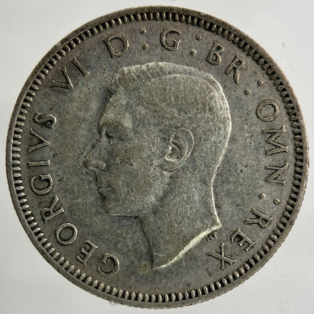 1944 George VI Shilling Silver Coin | Fine Collectable Grade