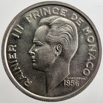 1956 Monaco 100 Francs Coin | Very High Grade | a7729