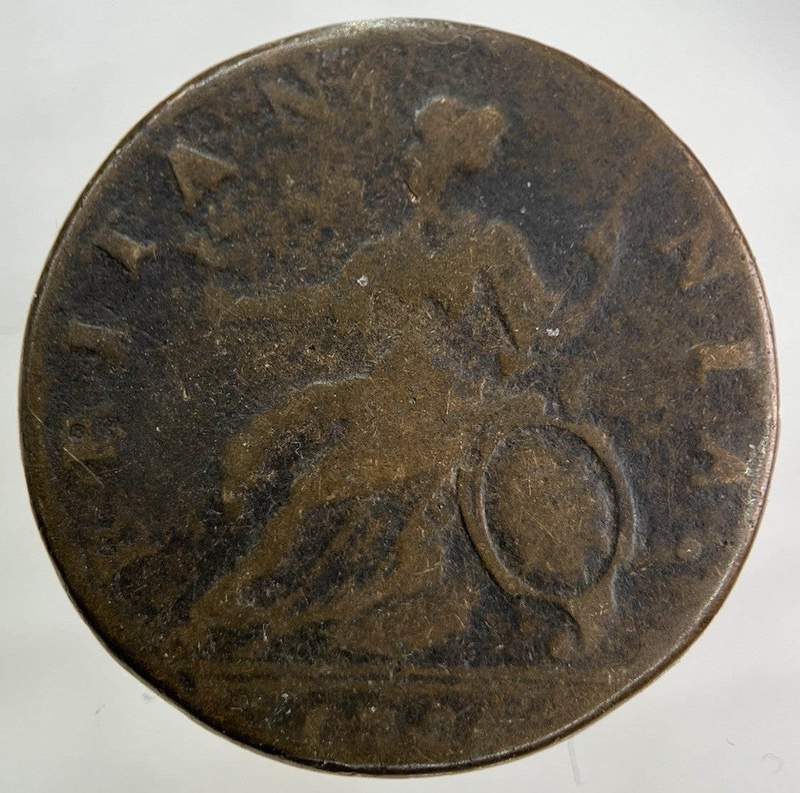 1744 George II 2nd Half - Penny Coin | Collectable Grade