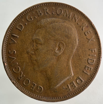 1951 Australia One Penny Coin | Fine Collectable Grade
