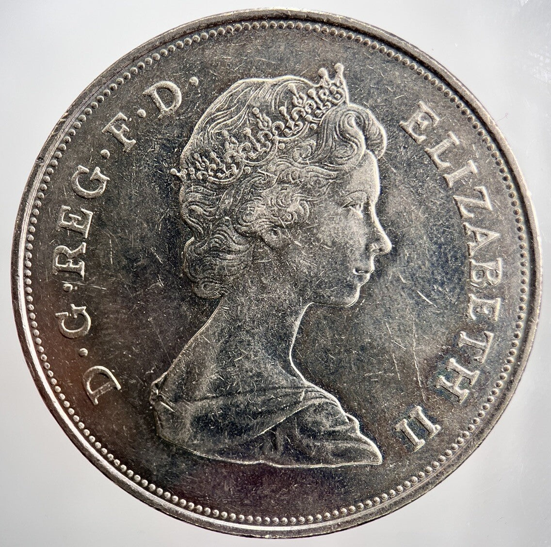1981 Charles & Diana Crown British Coin | Fine Collectable Grade | a2227