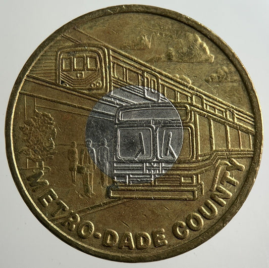 US USA Florida Metro - Dade Transport Fare Token Coin | Collectable Grade