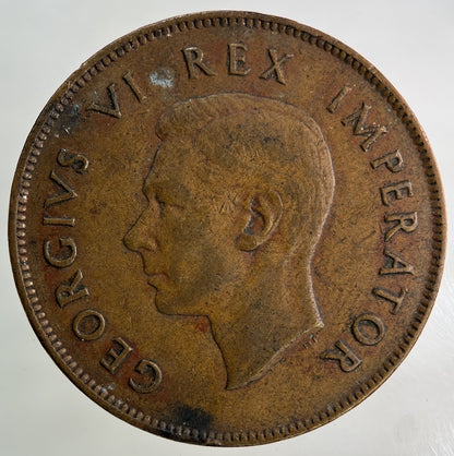 1946 South Africa One Penny Coin | Fine Collectable Grade