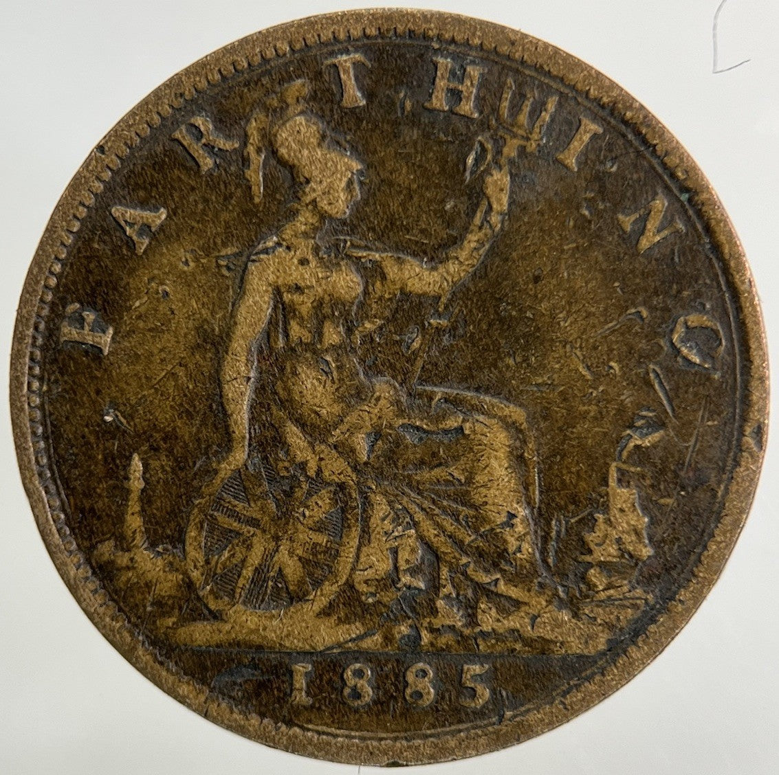 1885 Victoria Farthing Coin | Collectable Grade