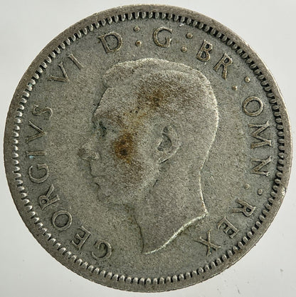 1945 George VI Sixpence Silver Coin | Collectable Grade