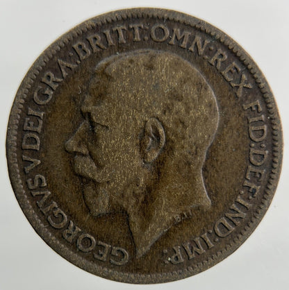 1919 George V Farthing Coin | Collectable Grade