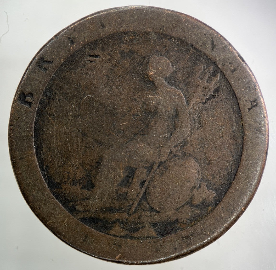 1797 George III 3rd Cartwheel One Penny Coin | Fair Grade