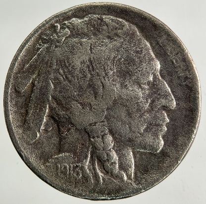 1913 US USA Buffalo 5 Cents Nickel Coin | Collectable Grade