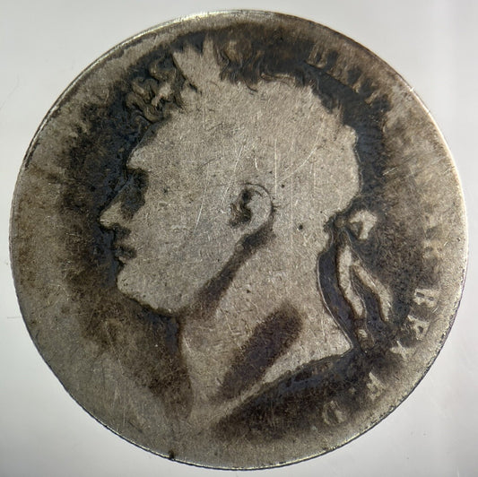 1821 George IV Half - Crown Silver Coin | Collectable Grade