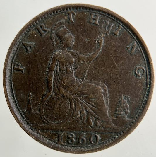 1860 Victoria Farthing Coin | Collectable Grade