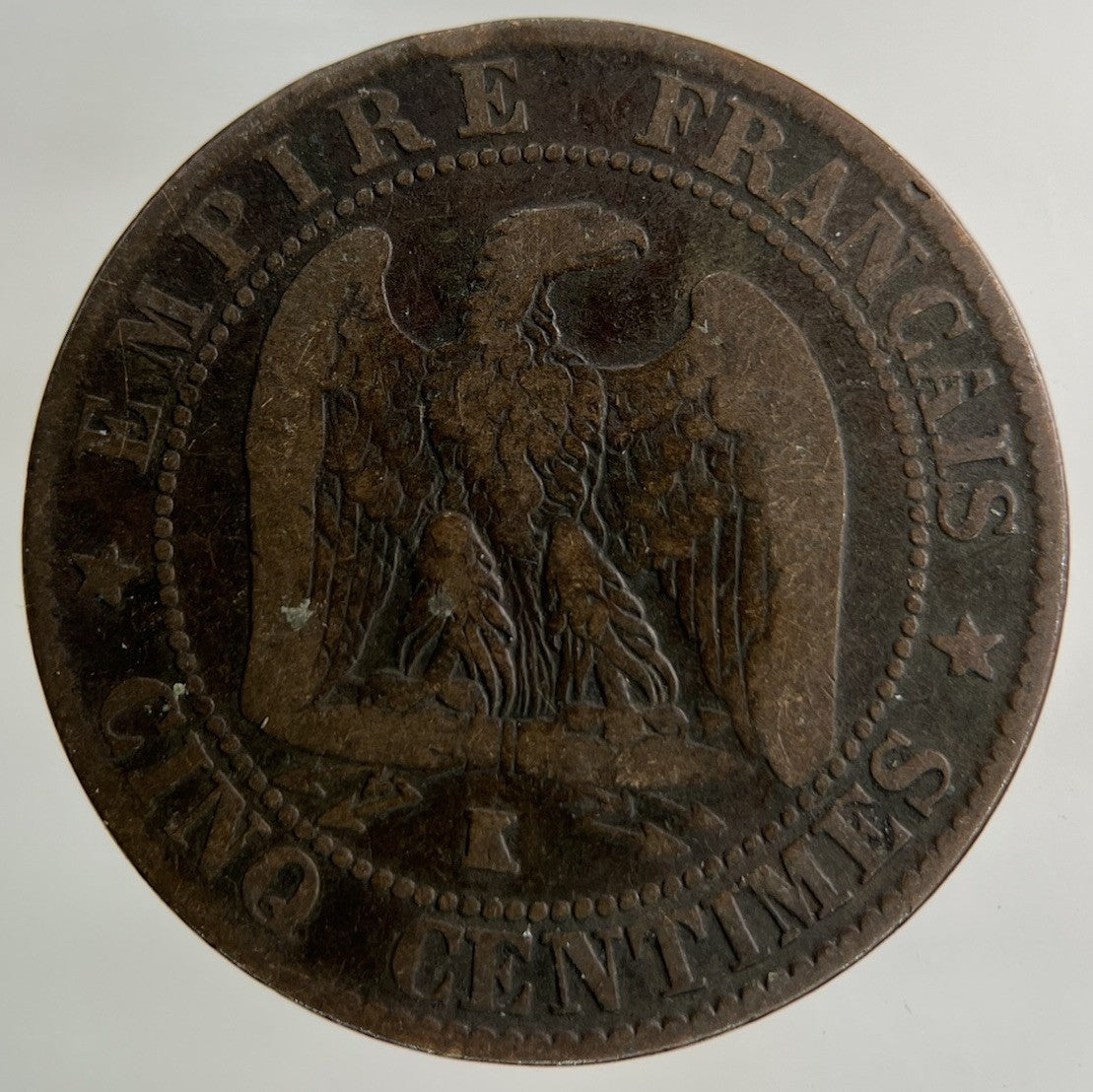 1856 France 5 Centimes Coin | Collectable Grade