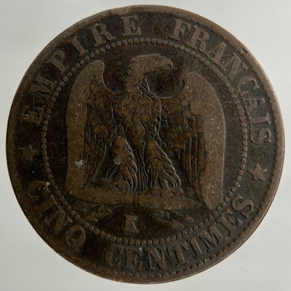 1856 France 5 Centimes Coin | Collectable Grade