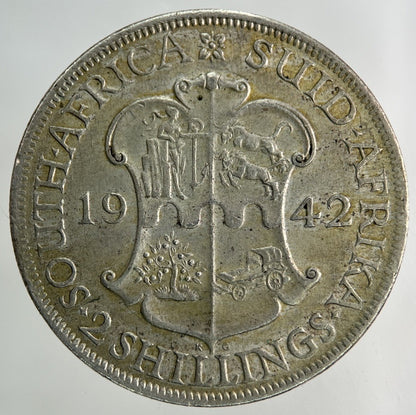 1942 South Africa Florin Silver Coin | Very High Grade
