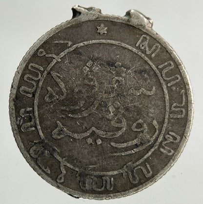 1907 Netherlands East Indies 1/10 Gulden Silver Coin | Collectable Grade