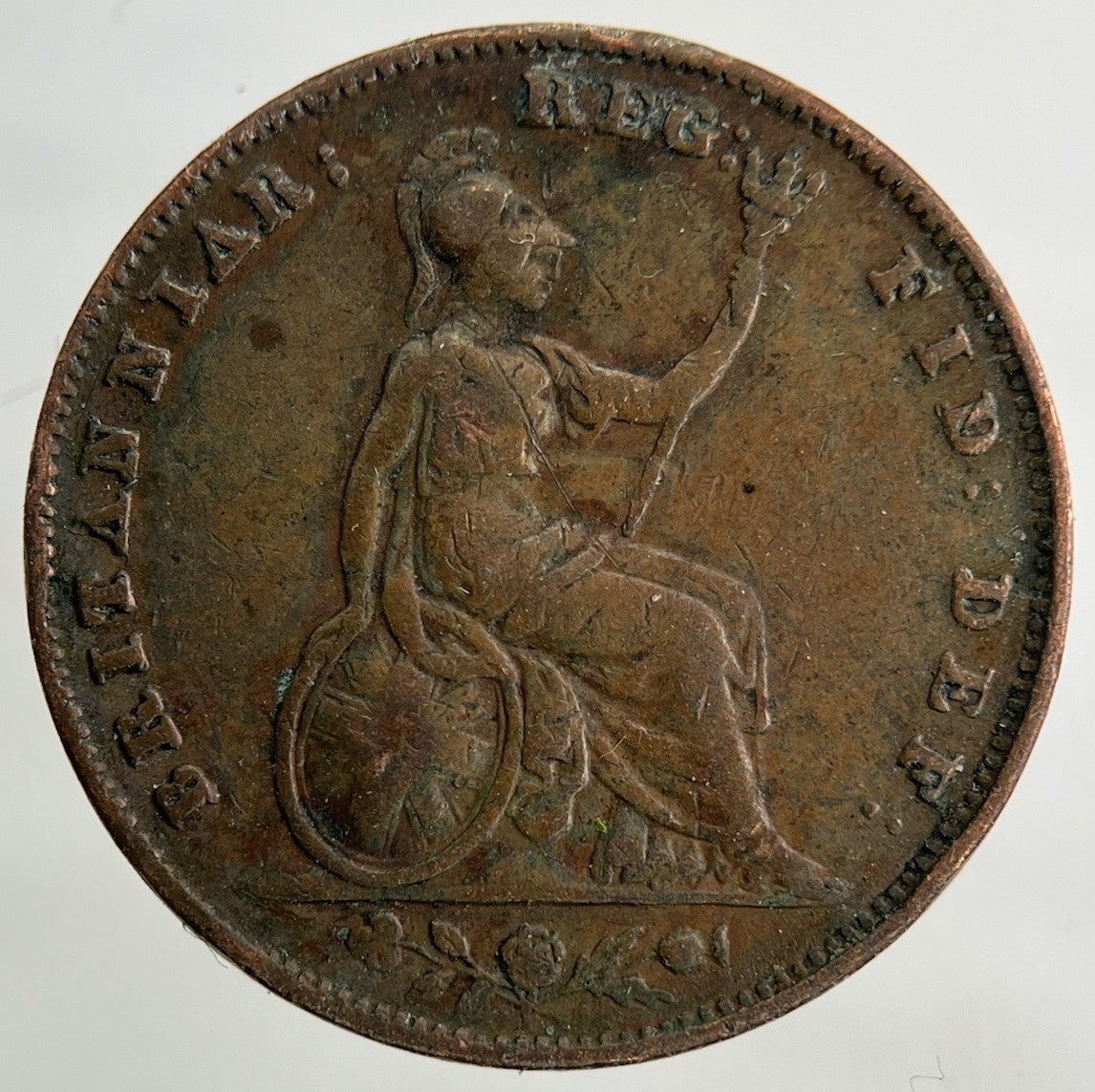 1858 Victoria Farthing Coin | Collectable Grade