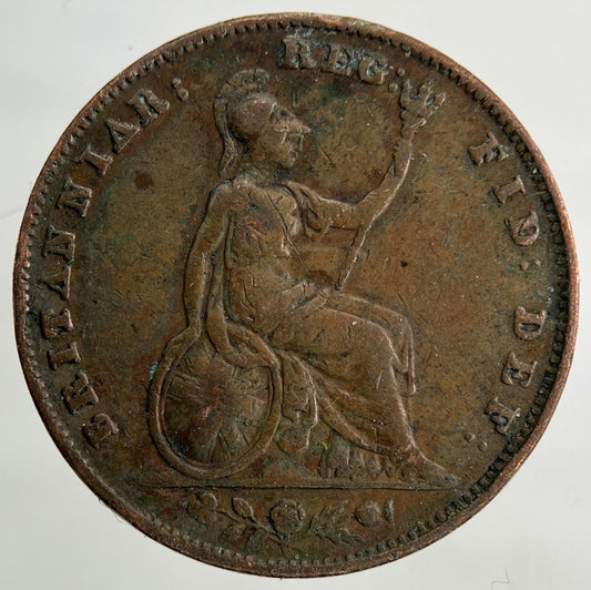 1858 Victoria Farthing Coin | Collectable Grade