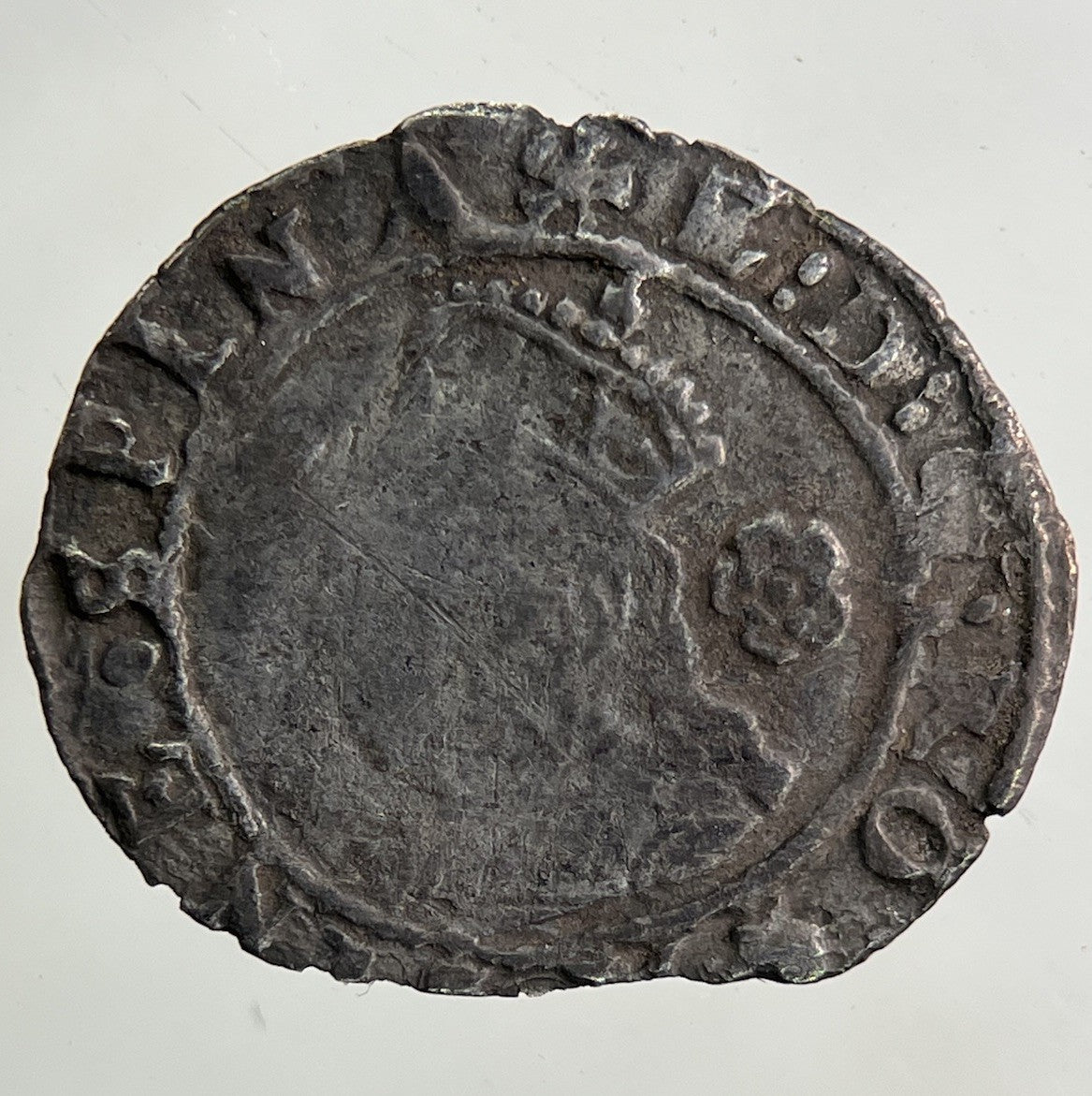 1575 Elizabeth I 1st Threepence Hammered Silver Coin | Collectable Grade