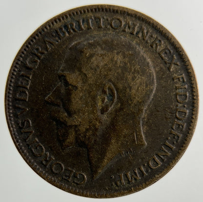 1916 George V Farthing Coin | Collectable Grade