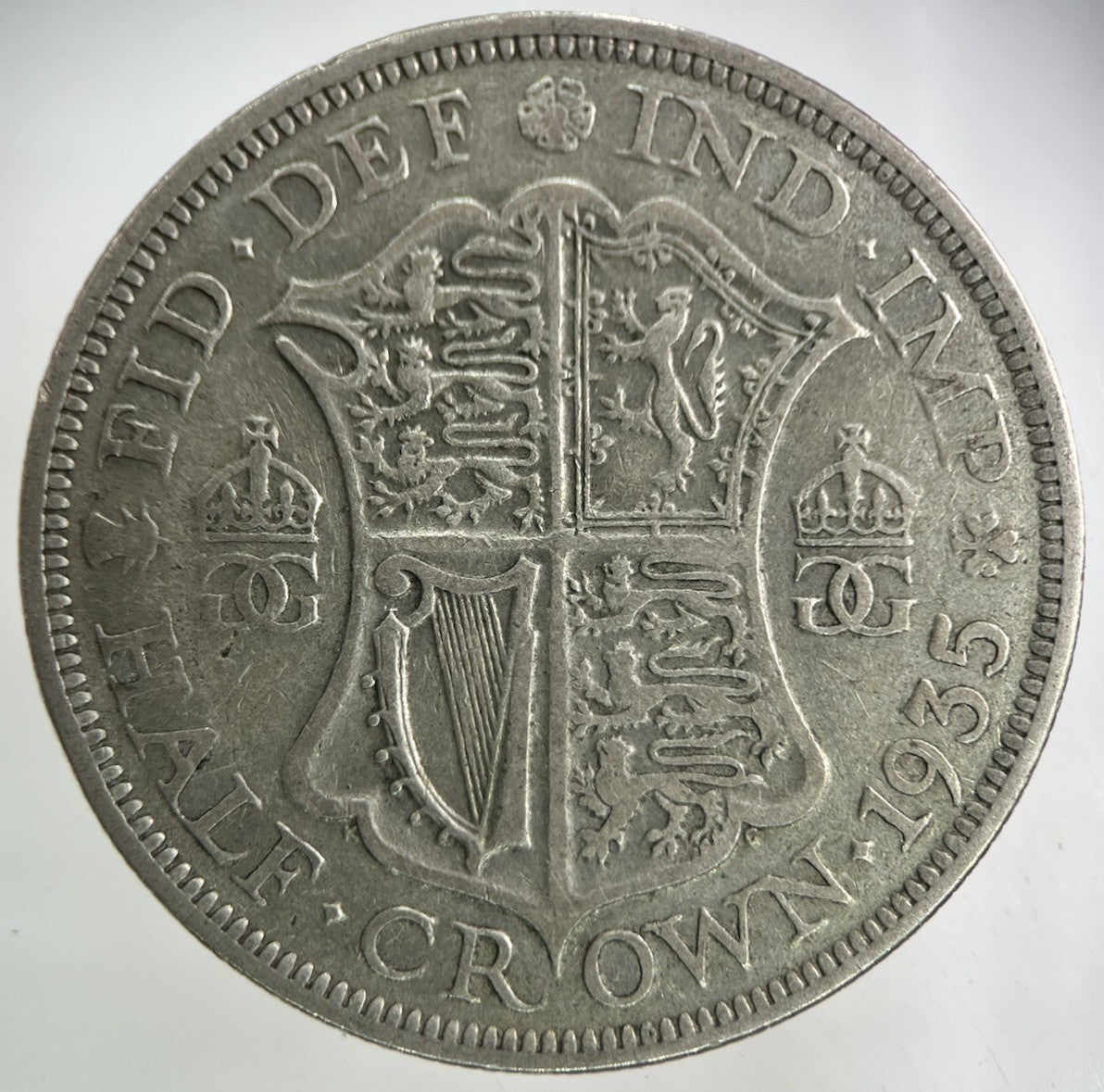 1935 George V Half - Crown Silver Coin | Collectable Grade
