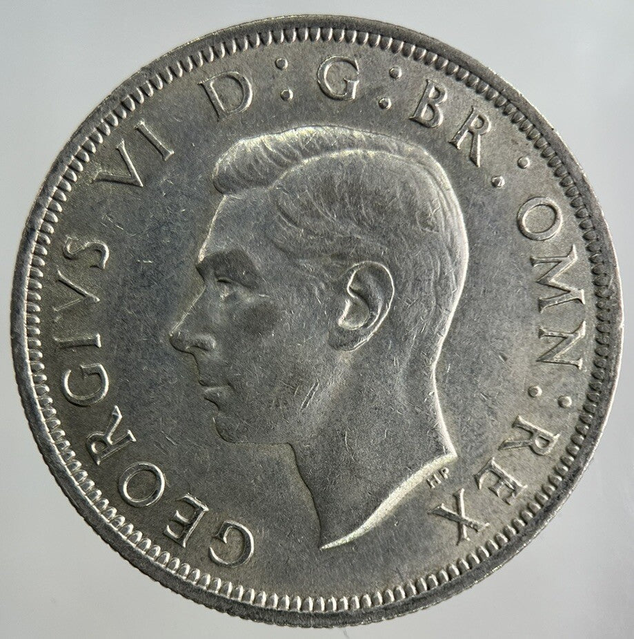 1940 George VI Half - Crown Silver Coin | Fine Collectable Grade