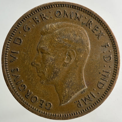 1941 George VI Half - Penny Coin | Collectable Grade