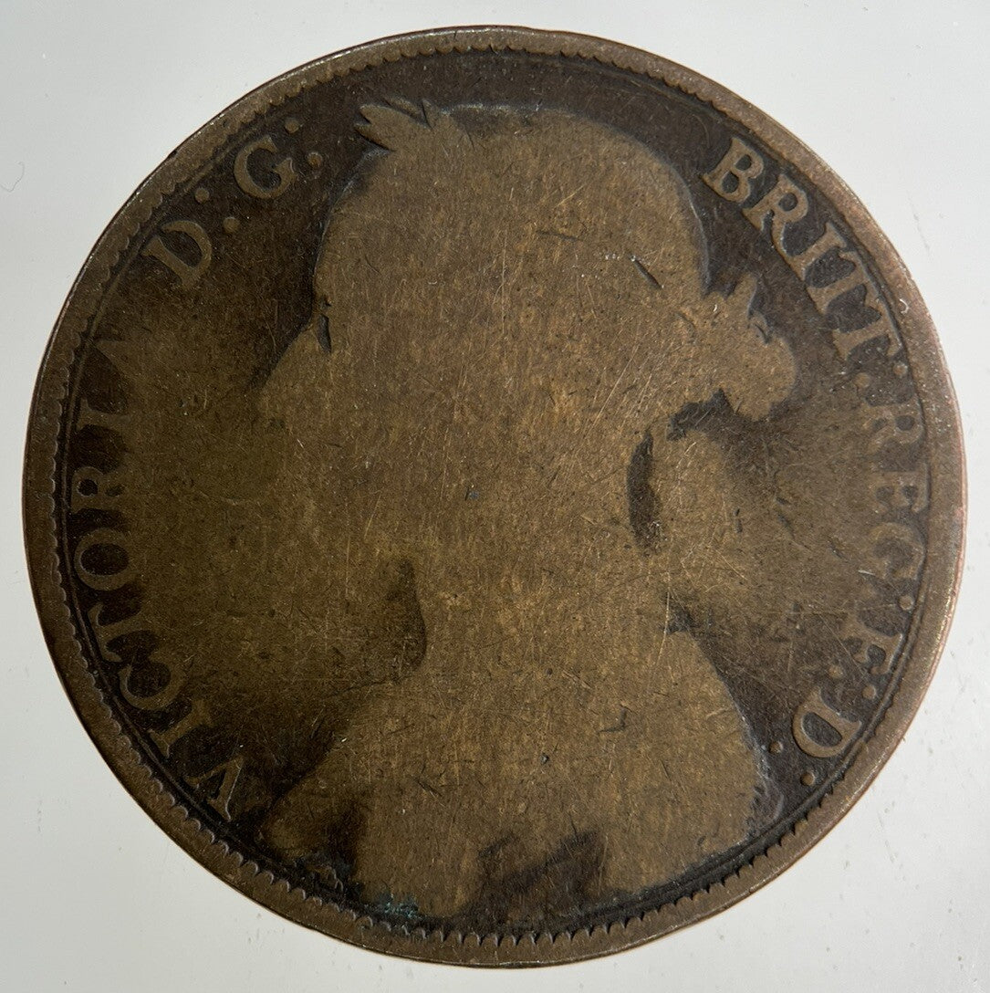 1882 - H Victoria One Penny Coin | Collectable Grade