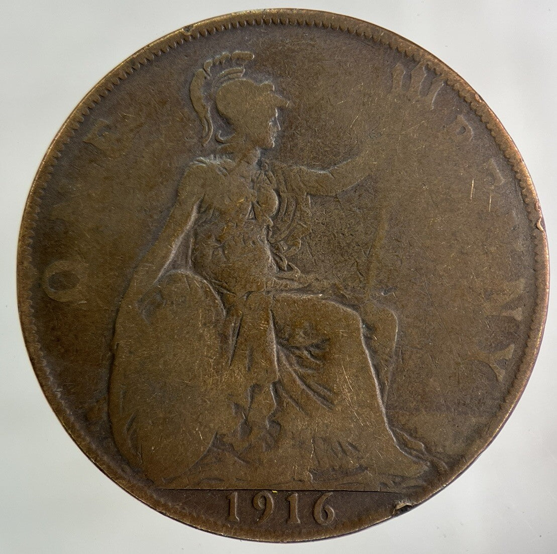 1916 George V One Penny Coin | Collectable Grade