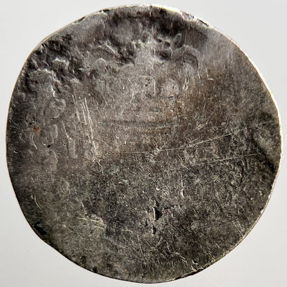 1873 Young Head Victoria Threepence Silver Coin | Worn Grade