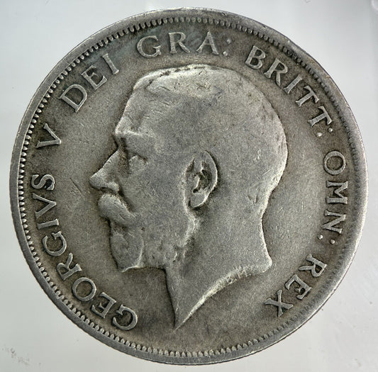 1920 George V Half - Crown Silver Coin | Very High Grade