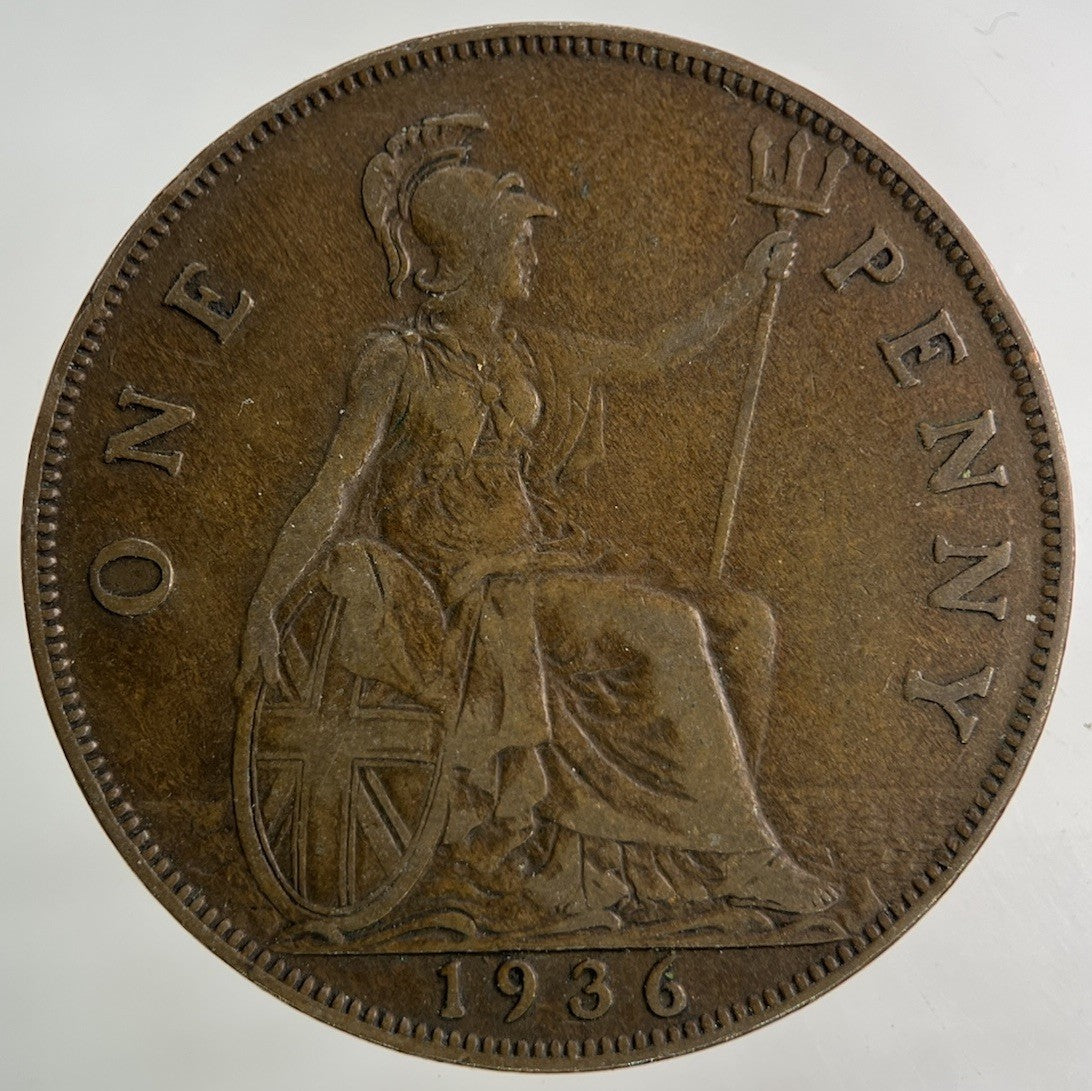 1936 George V One Penny Coin | Fine Collectable Grade