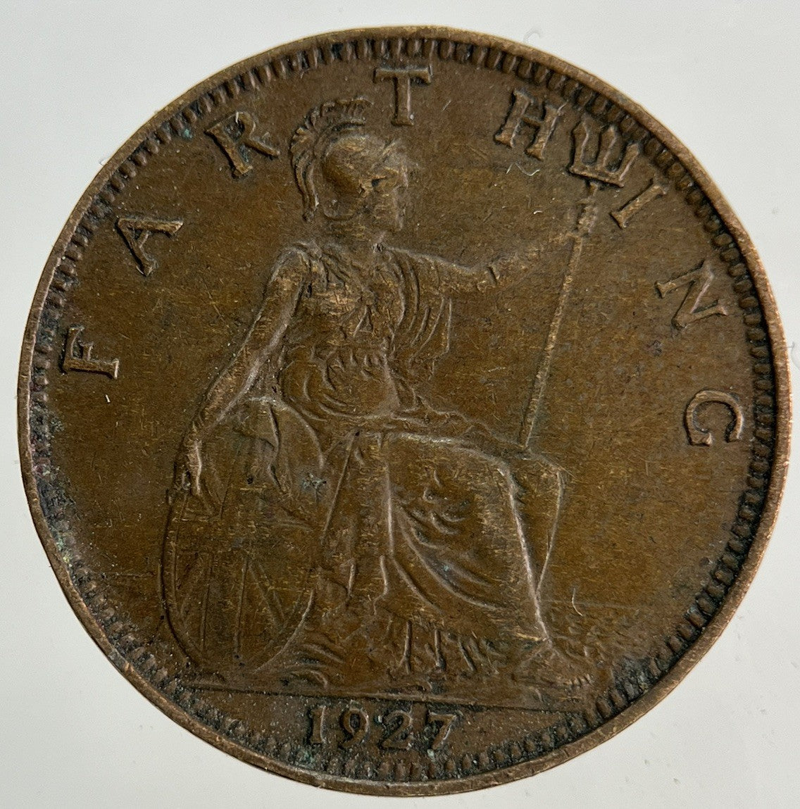 1927 George V Farthing Coin | Fine Collectable Grade