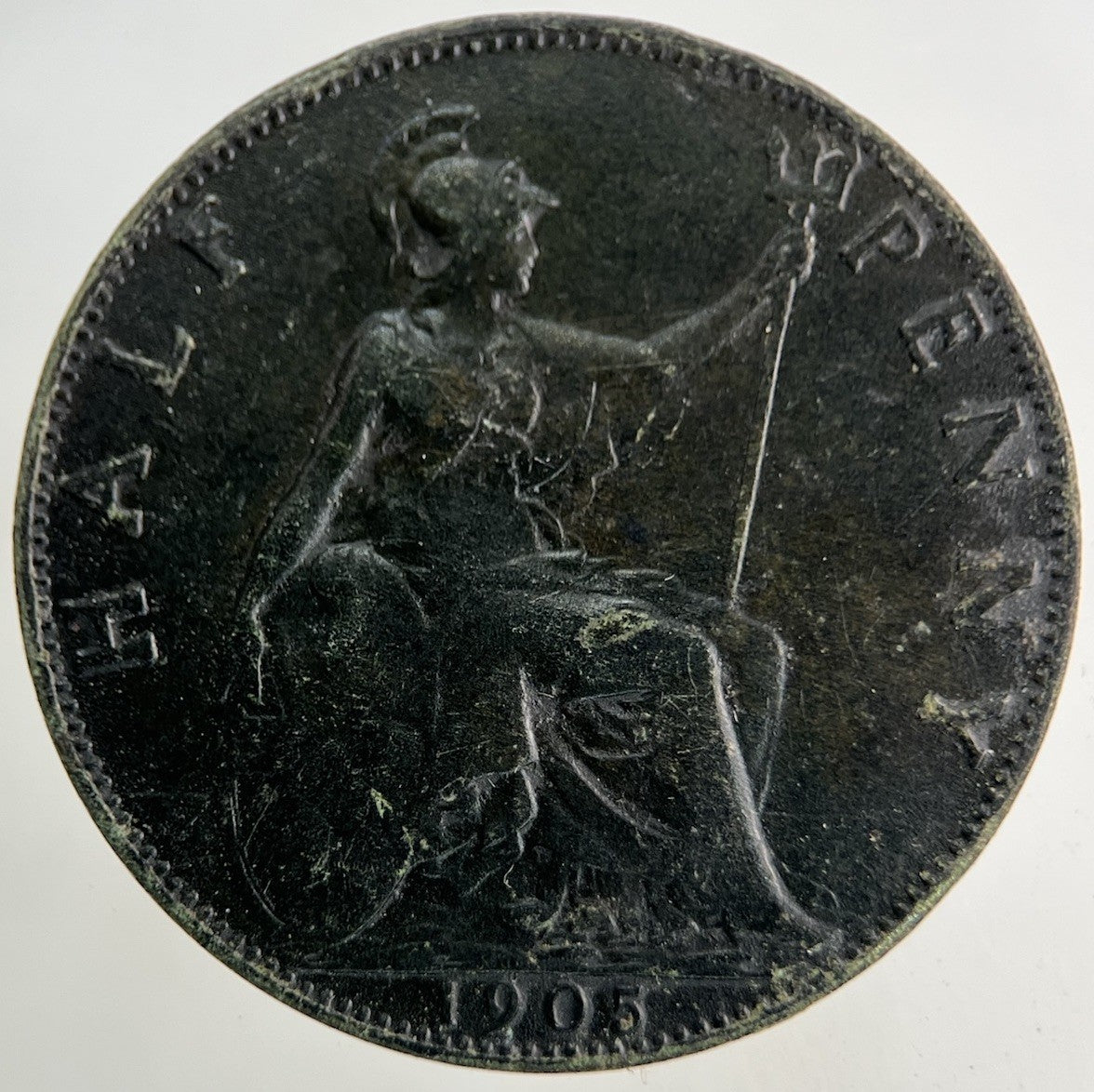 1905 Edward VII Half - Penny Coin | Fine Collectable Grade