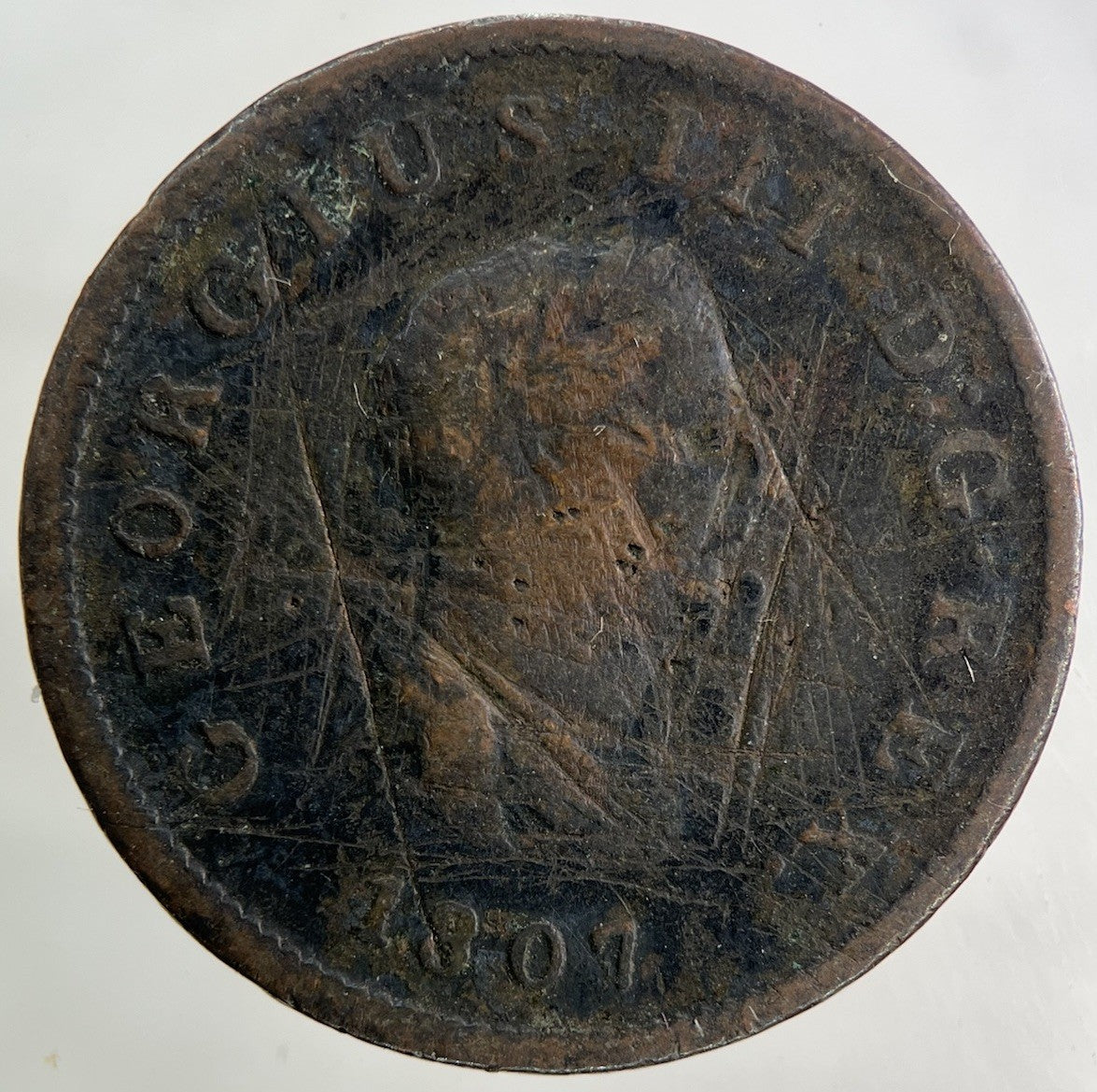 1807 George III 3rd Half - Penny Coin | Collectable Grade