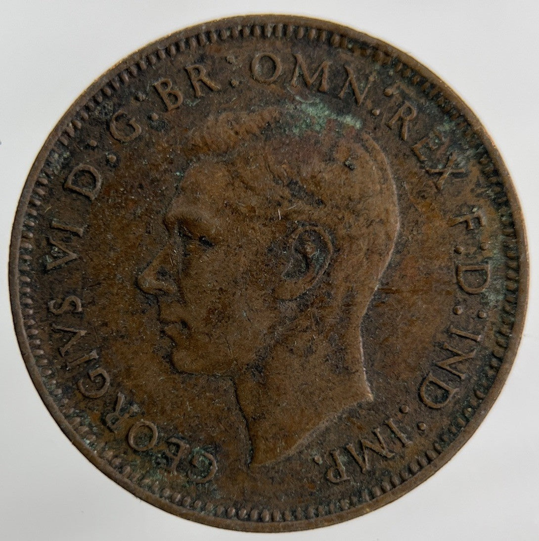 1943 George VI Wren Farthing Coin | Collectable Grade