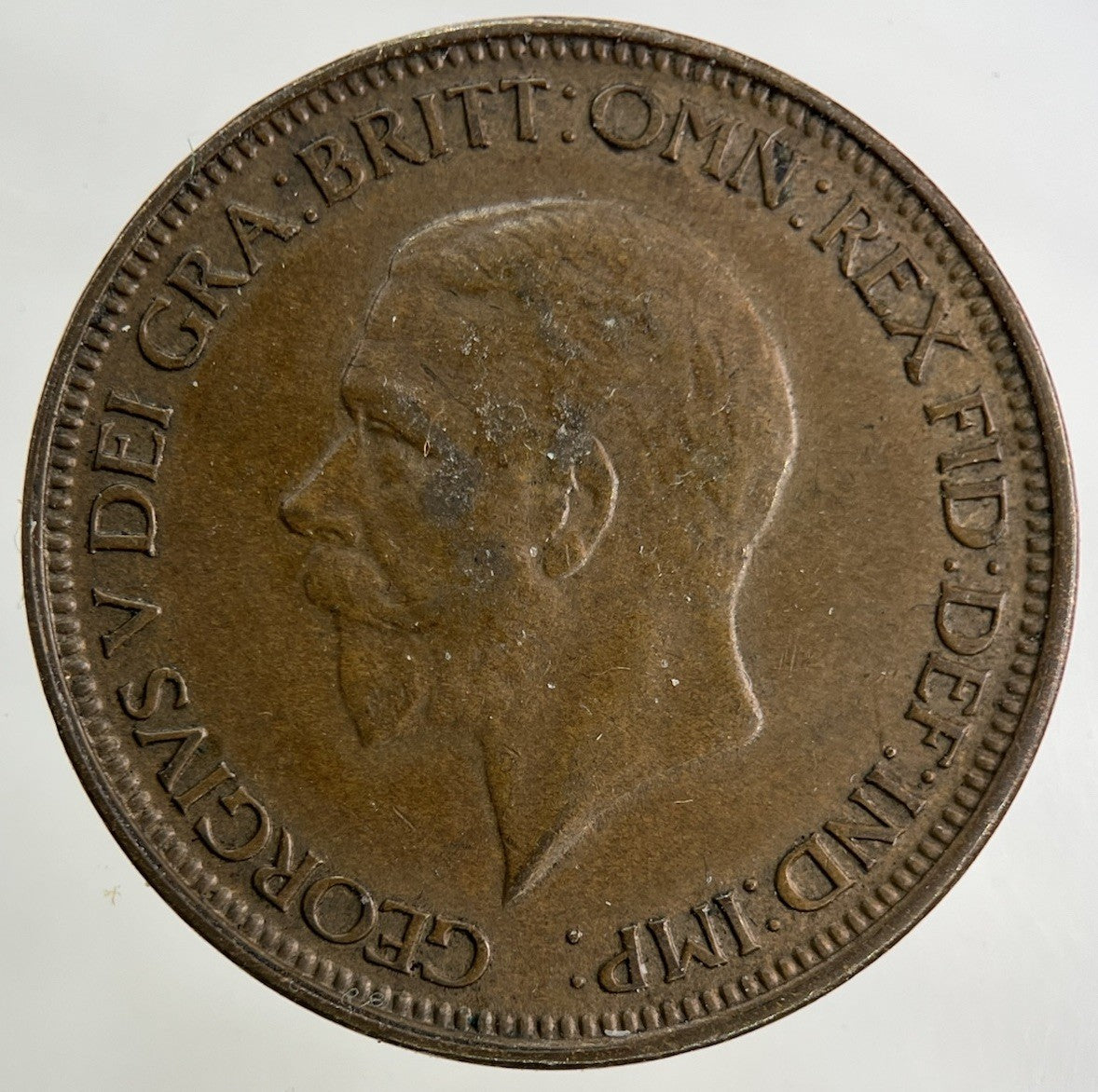 1929 George V Half - Penny Coin | Very High Grade